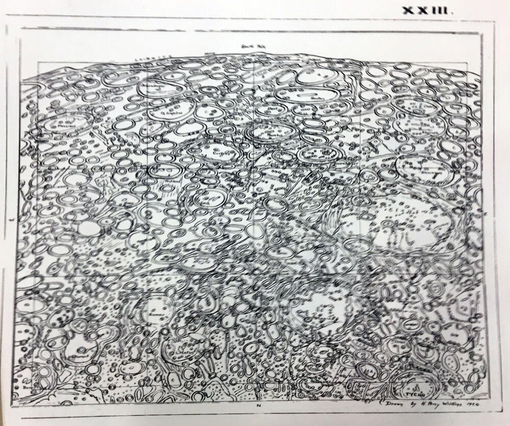 300 inch map of the Moon