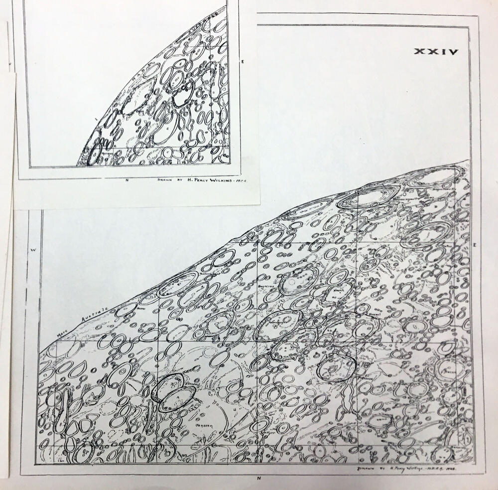 300 inch map of the Moon