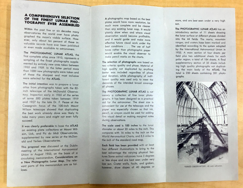Photographic Lunar Atlas (PLA)