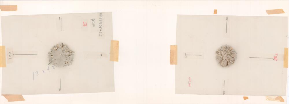 Original gores for the ACIC/Denoyer-Geppert Lunar globe