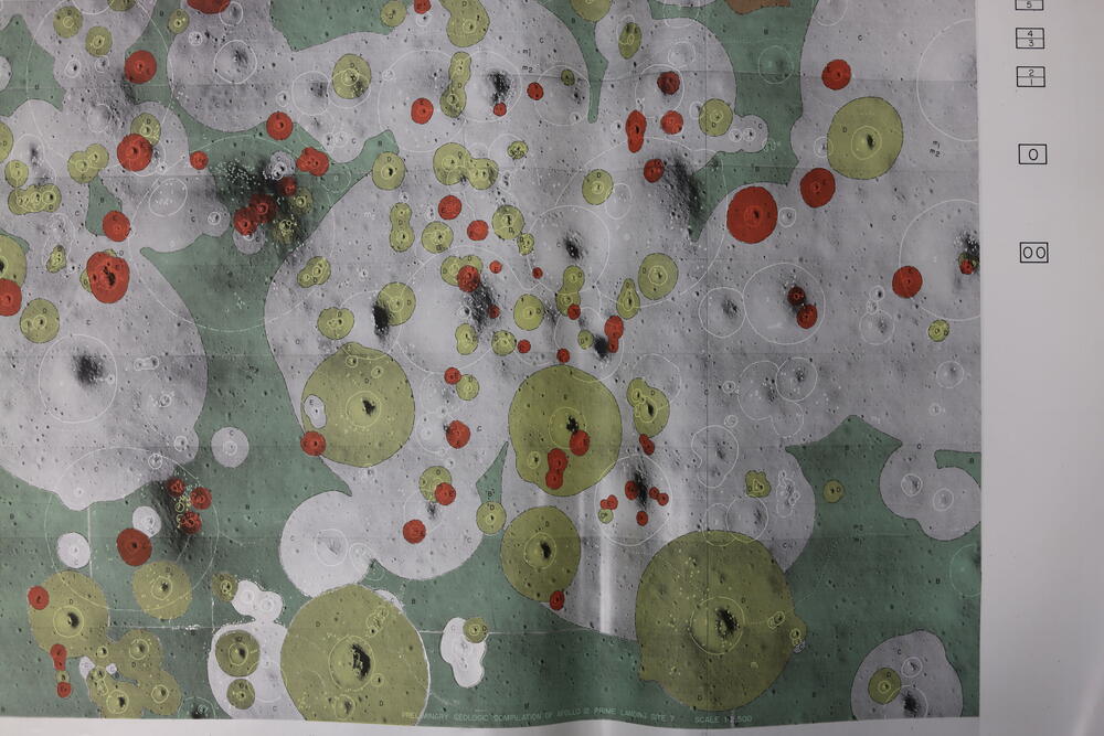 Preliminary geologic compilation of Apollo 12 prime landing site 7