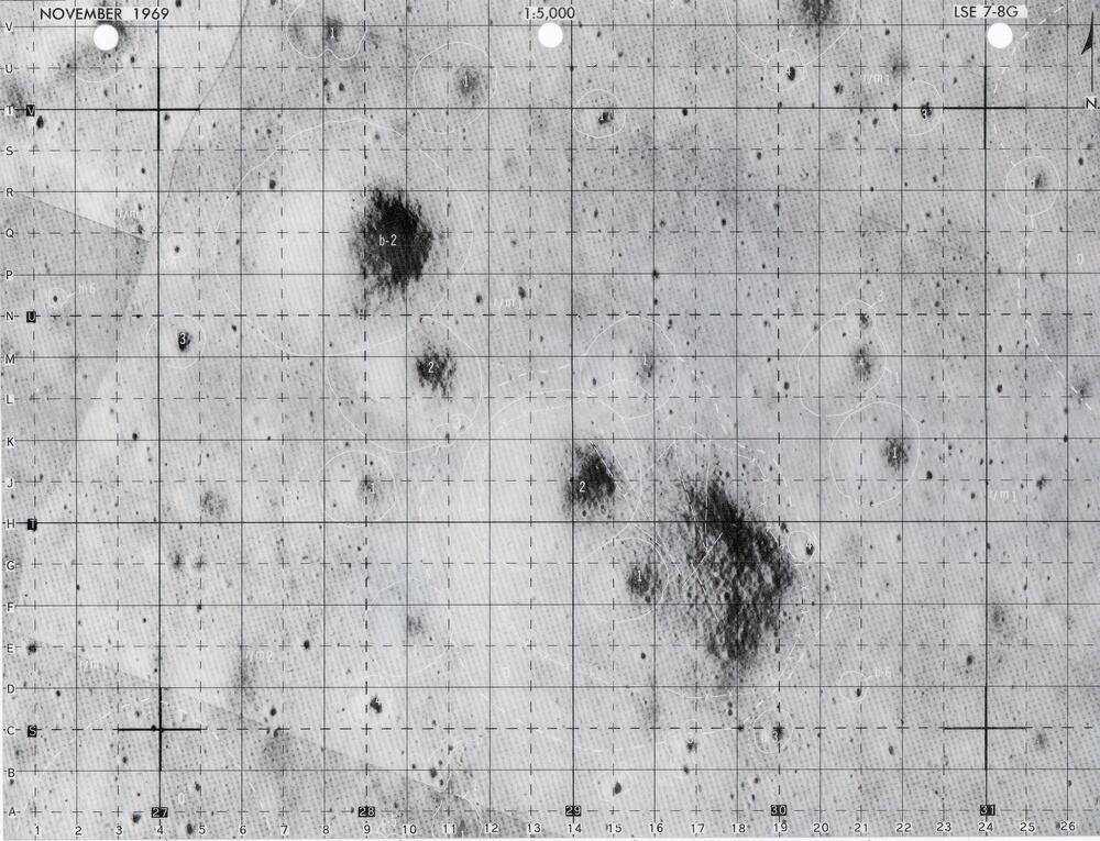 Lunar Surface Exploration Map Data Package Apollo Landing Site 7