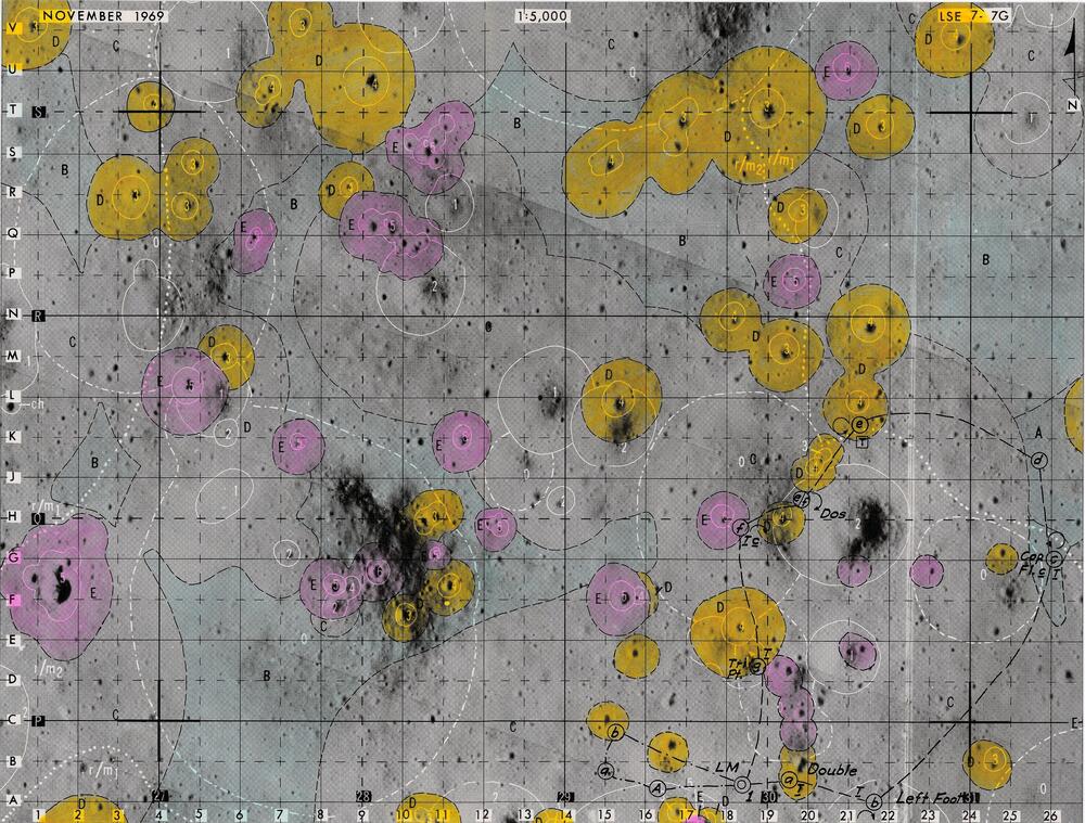 Lunar Surface Exploration Map Data Package Apollo Landing Site 7