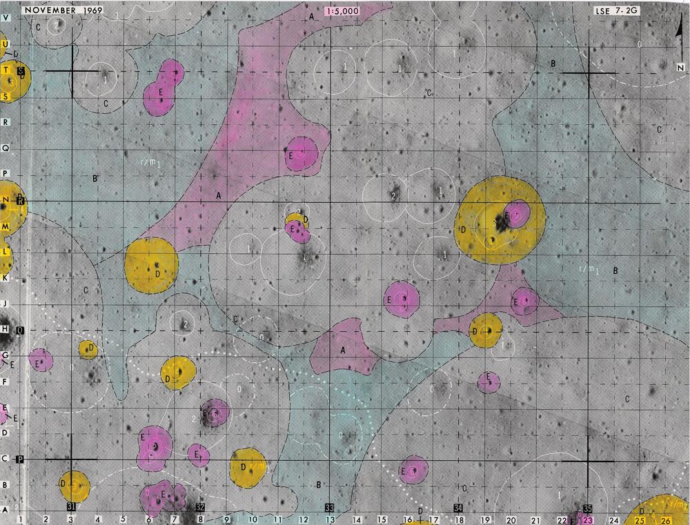 Lunar Surface Exploration Map Data Package Apollo Landing Site 7