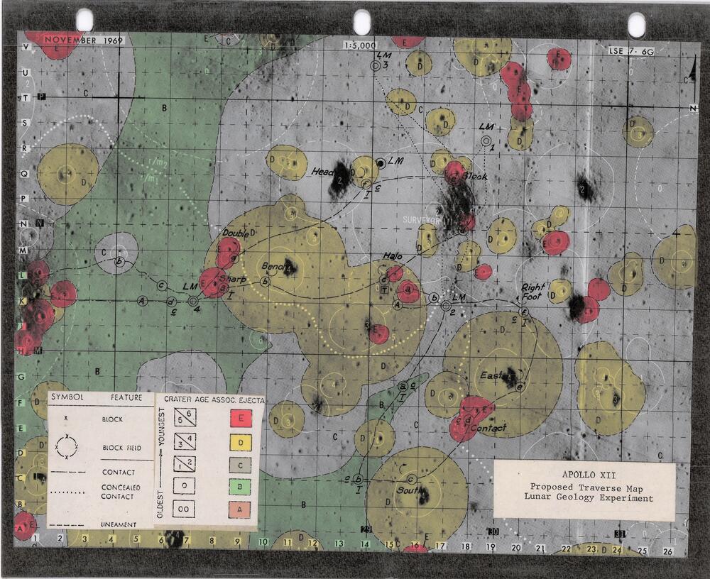Lunar Surface Exploration Map Data Package Apollo Landing Site 7