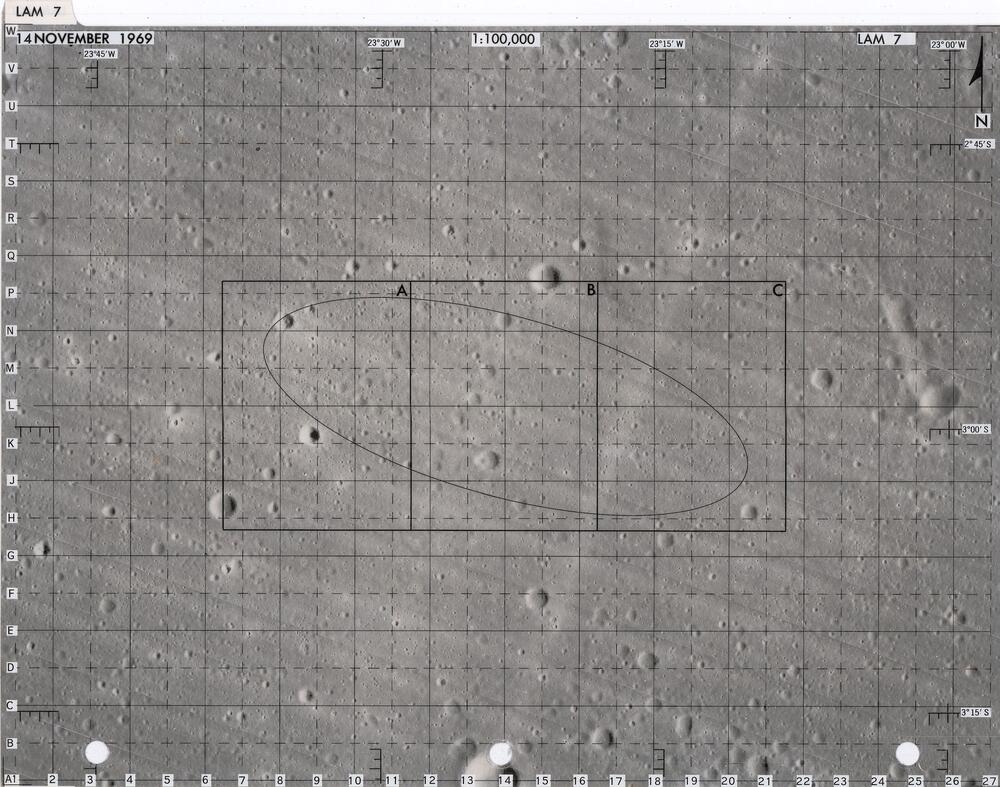 Lunar Surface Exploration Map Data Package Apollo Landing Site 7