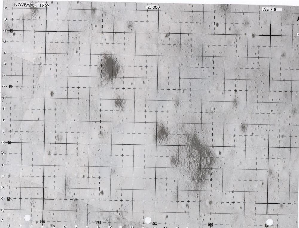 Lunar Surface Exploration Map Data Package Apollo Landing Site 7