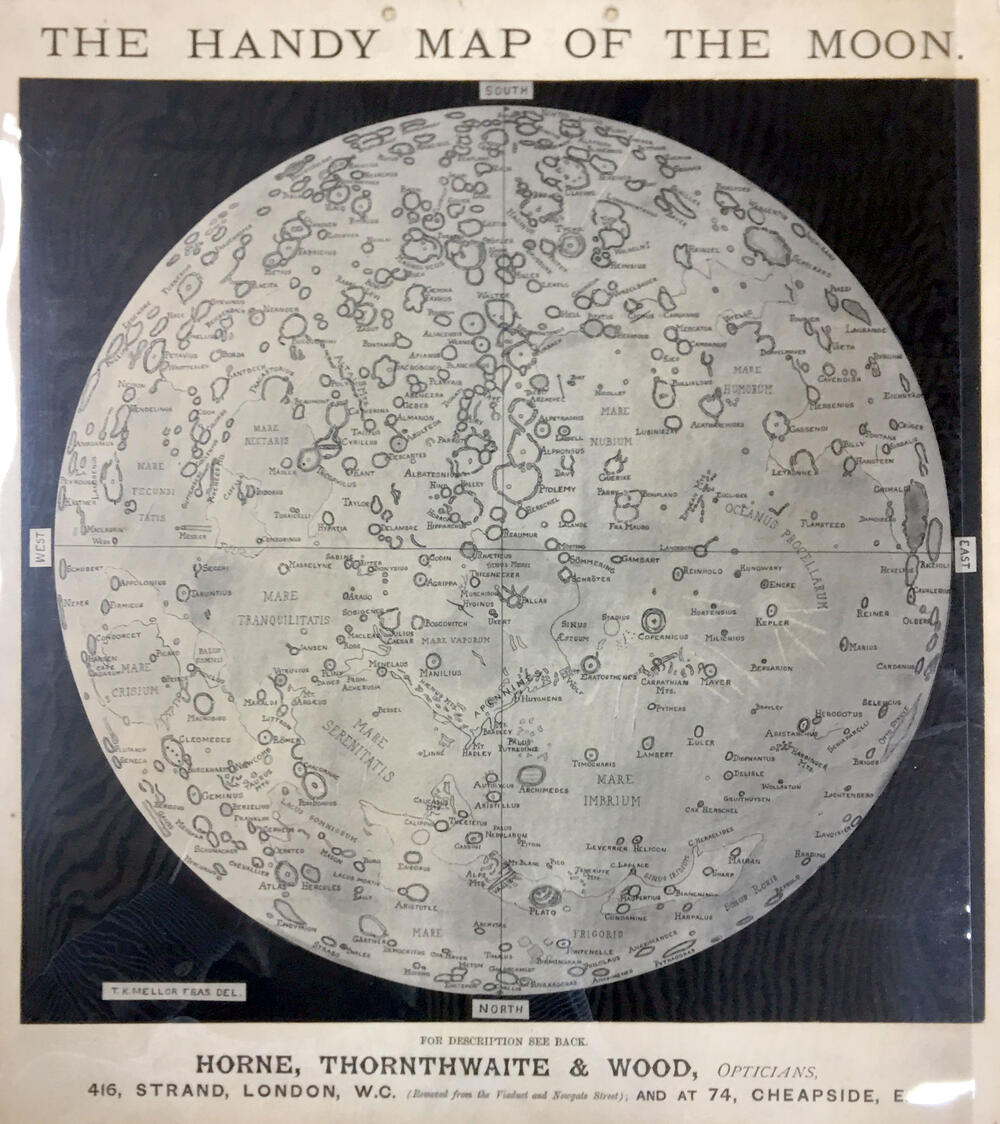 The Handy map of the Moon