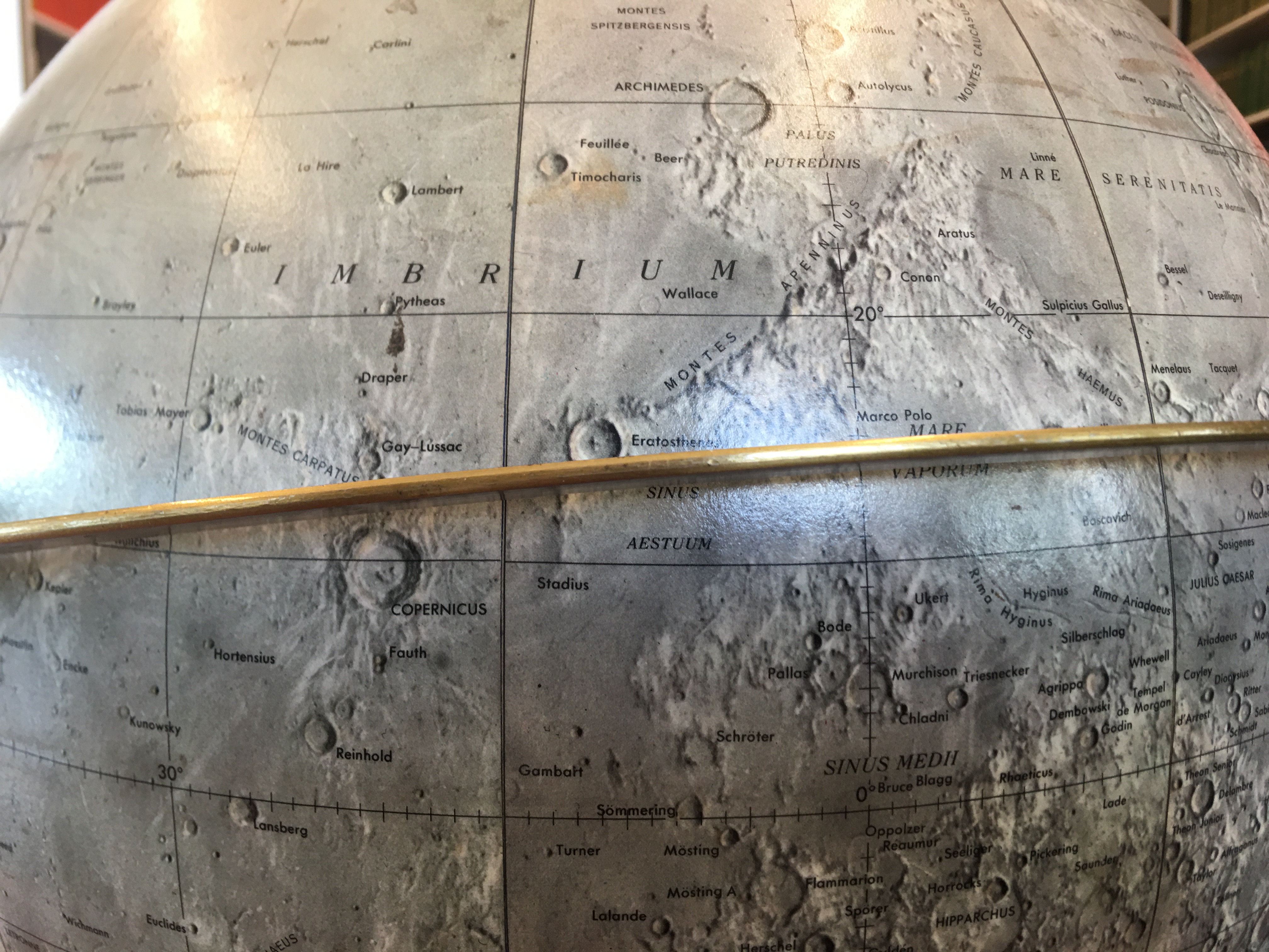 ACIC Globe of the Moon
