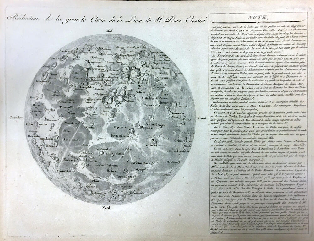 Réduction de la Grande Carte de la Lune