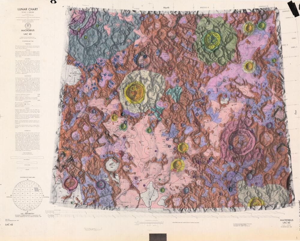 Preliminary Geologic Map of the Macrobius Quadrangle of the Moon