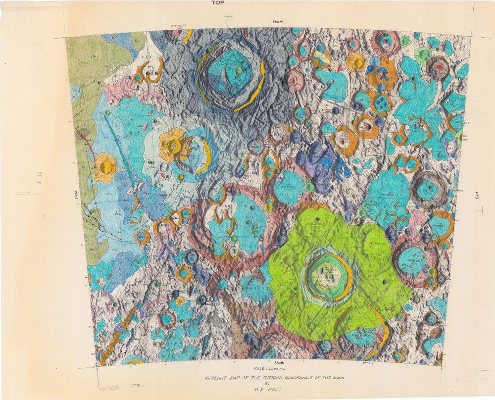 Preliminary Geologic Map of the Macrobius Quadrangle of the Moon
