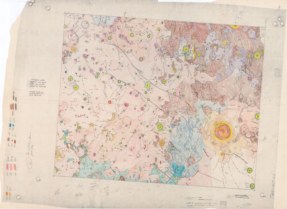 Preliminary Geologic Map of the Taruntius Quadrangle