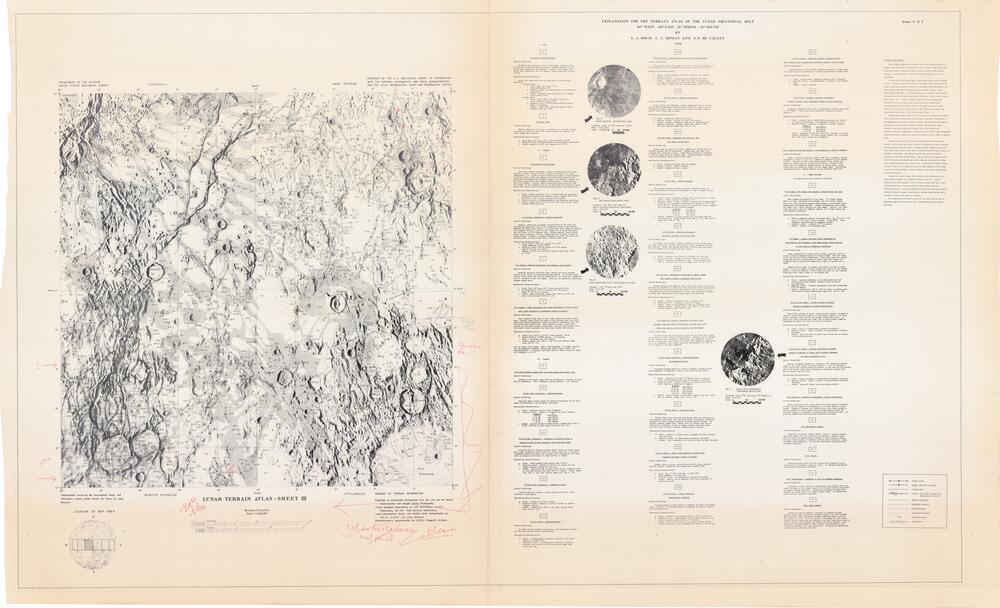 Lunar Terrain Atlas - Sheet III