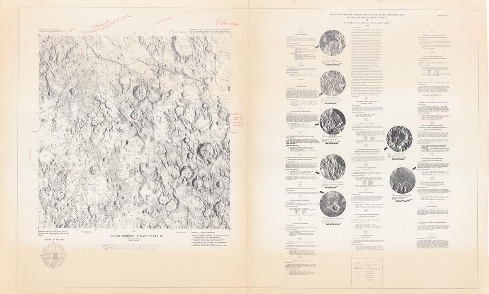Lunar Terrain Atlas - Sheet IV