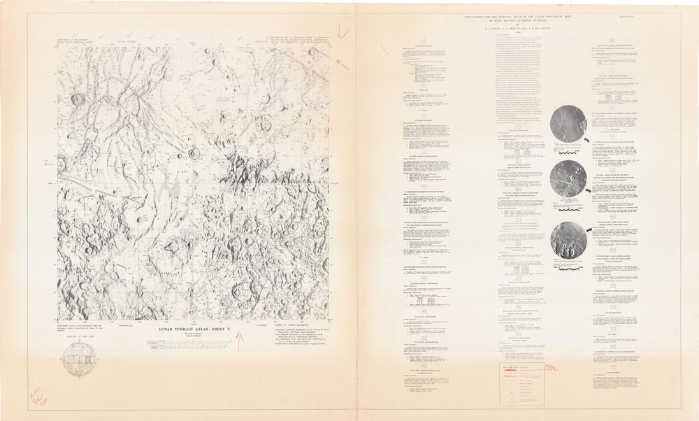 Lunar Terrain Atlas - Sheet V