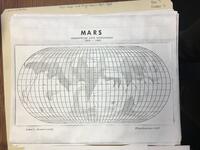 Mars constrained from photographes 1935-1965