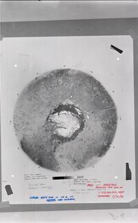 Mars North Pole albedo map