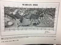 Mars in 1988. General map of the planet compiled from the best CCD images