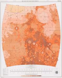 Lunar Map - Mare Nectaris-Mare Imbrium Gradient Tint Printing, Edition 1-AMS