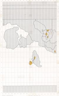 Mars numerical map (radar?) on matrix printer