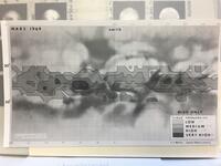 Mars 1969 north 'cloud' frequencies