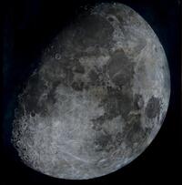 The Moon (pastel)
