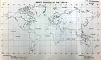 Impact craters of the Earth