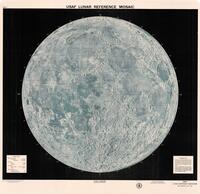 USAF Lunar Reference Mosaic - Lunar Earthside Hemisphere (3rd Edition)
