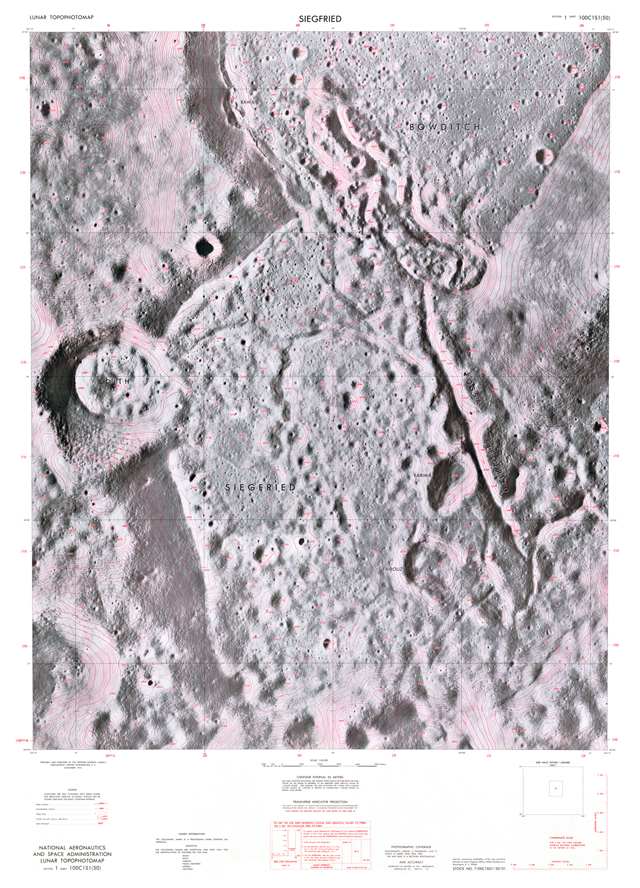 Lunar Topophotomap - Siegfried