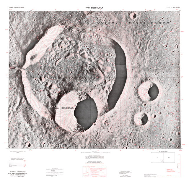 Lunar Photomap - Van Biesbroeck