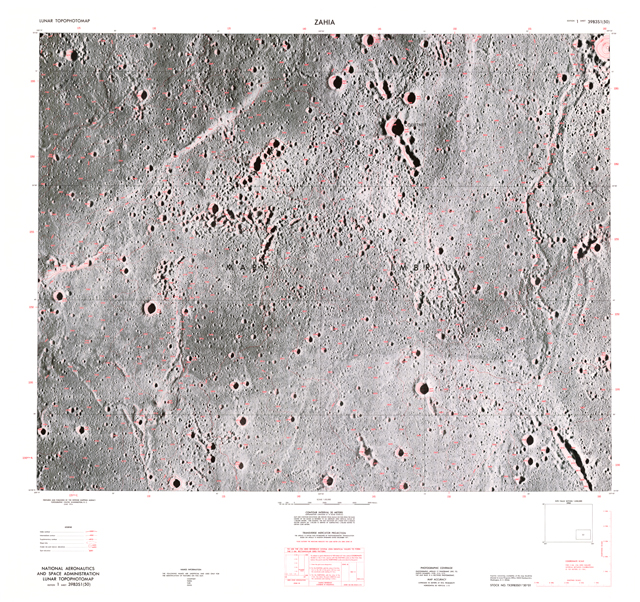 Lunar Photomap - Zahia