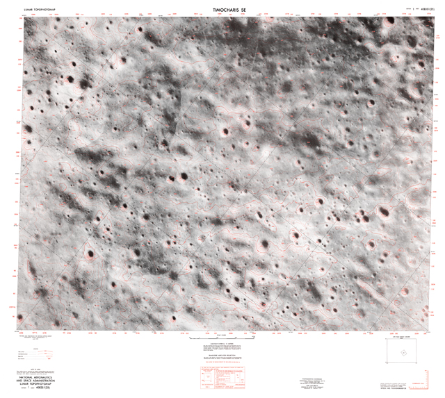 Lunar Photomap - Timocharis SE