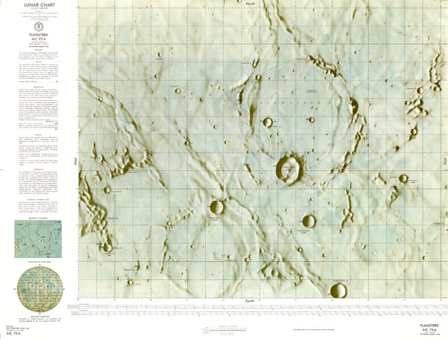 Lunar Chart - Flamsteed