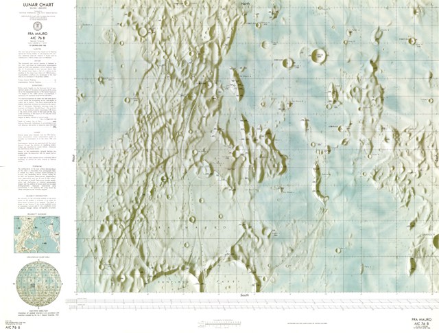 Lunar Chart - Fra Mauro