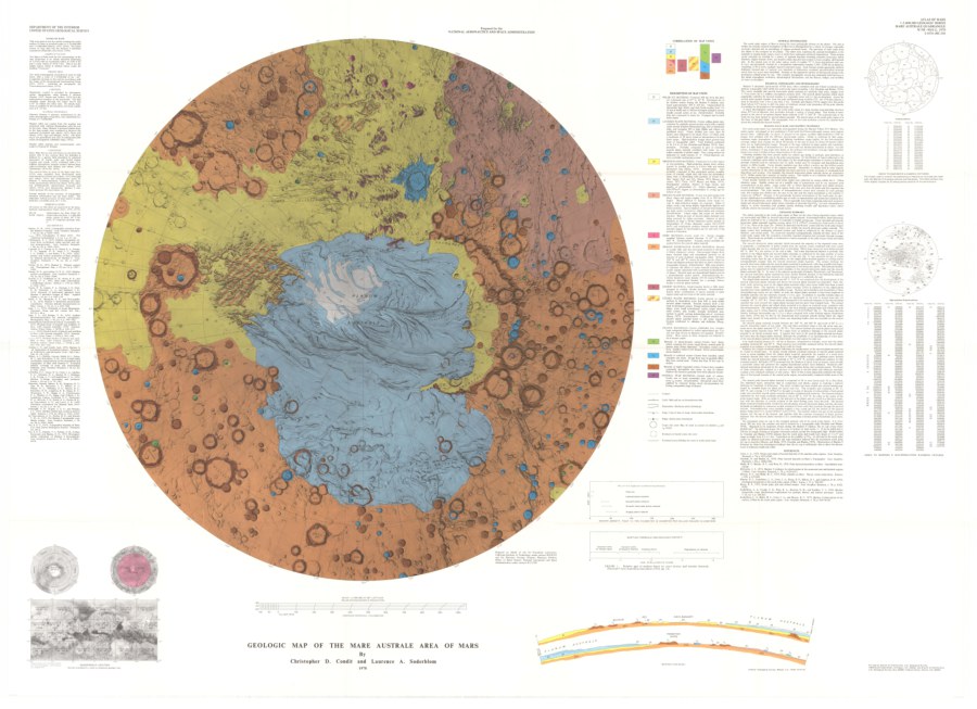 Geologic Map of the Mare Australe Area of Mars