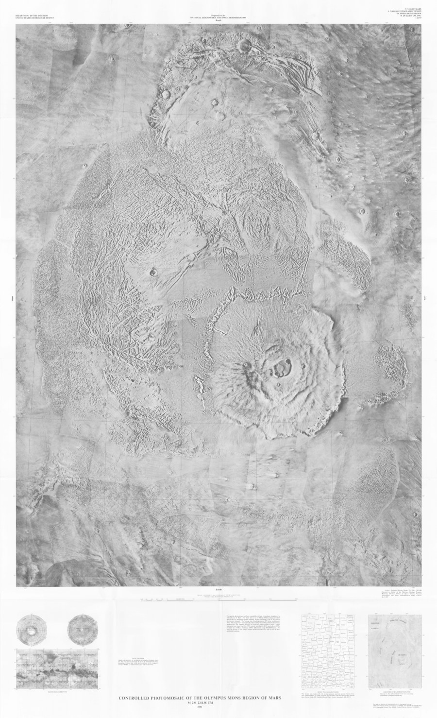 Controlled Photomosaic of the Olympus Mons Region of Mars