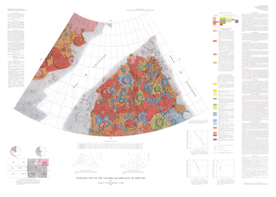 Geologic Map of the Victoria Quadrangle of Mercury