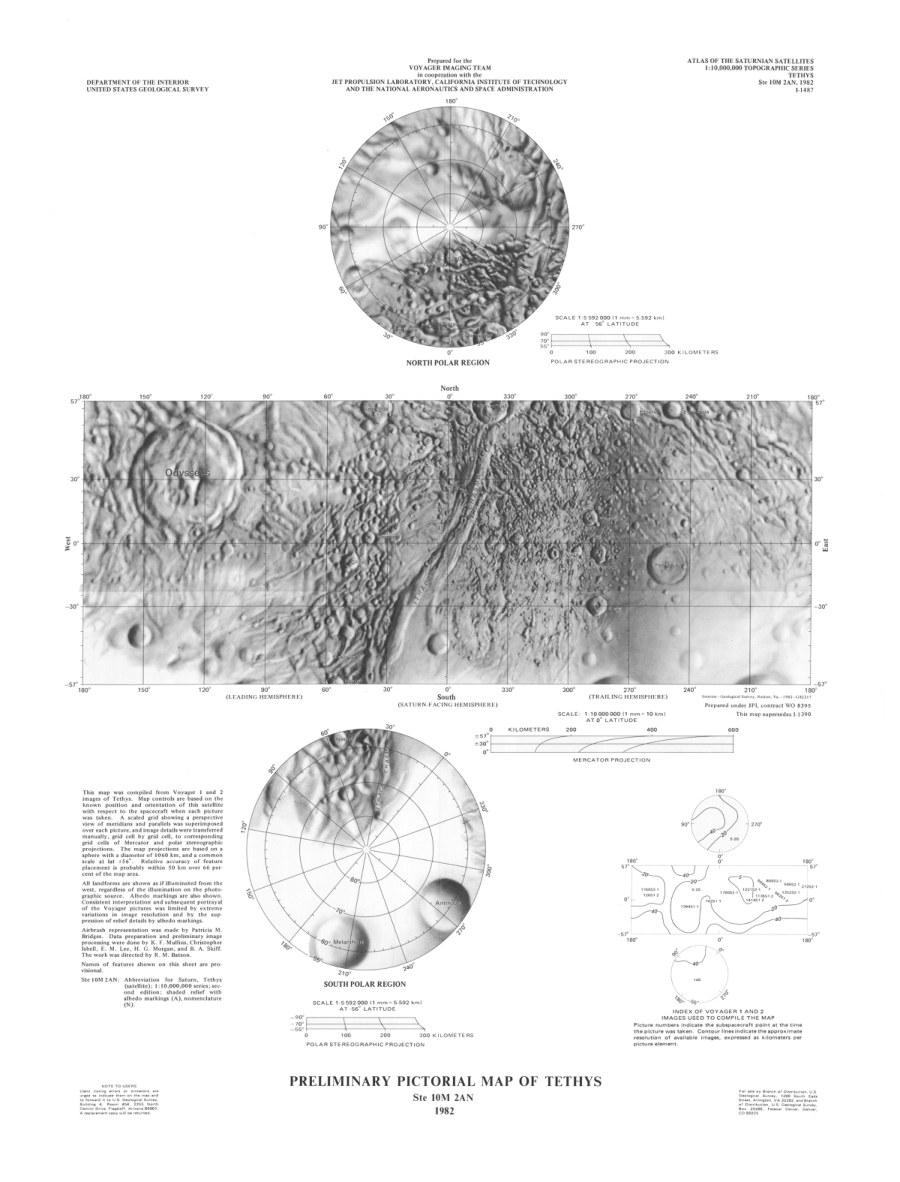 Preliminary Pictorial Map of Tethys