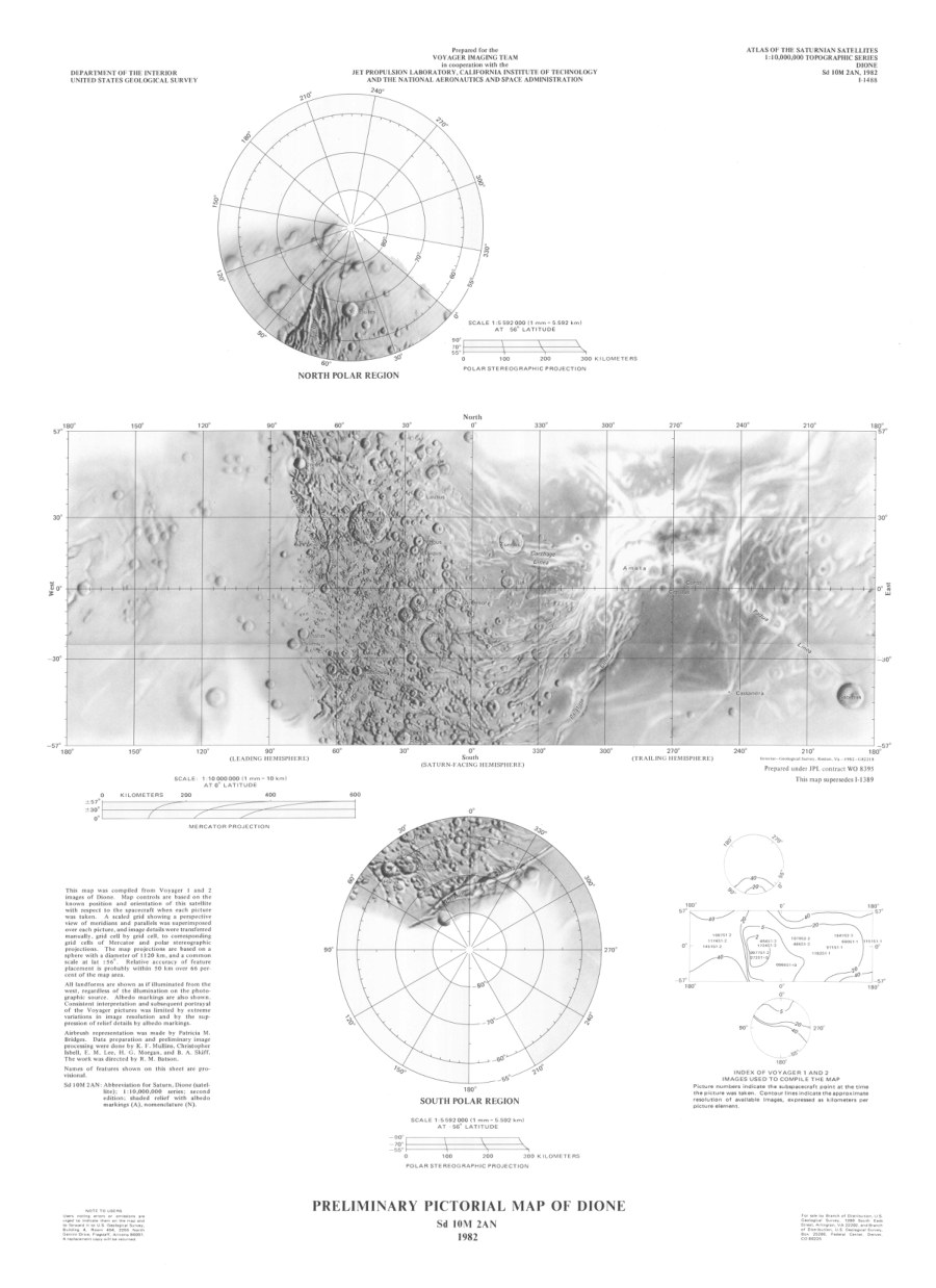 Preliminary Pictorial Map of Dione