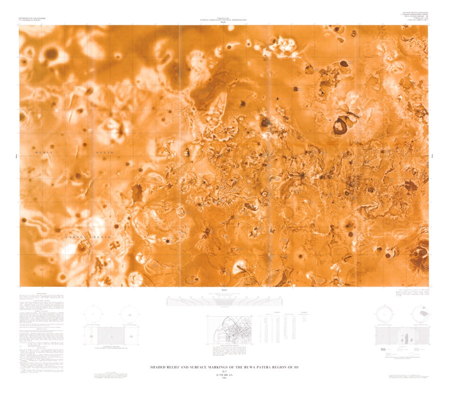 Airbrush Base for the Ruwa Patera Region of IO Sheet 2 of 2