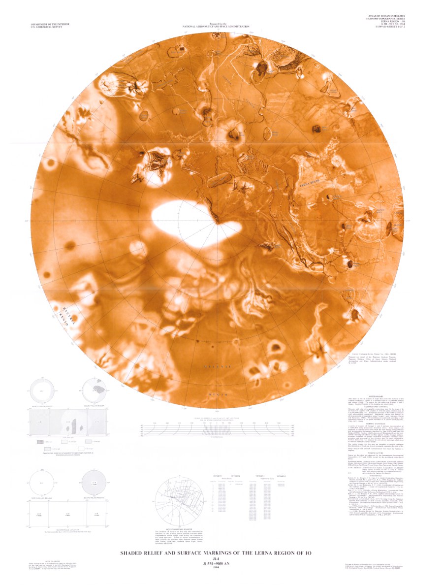 Airbrush Base for the Lerna Region of Io