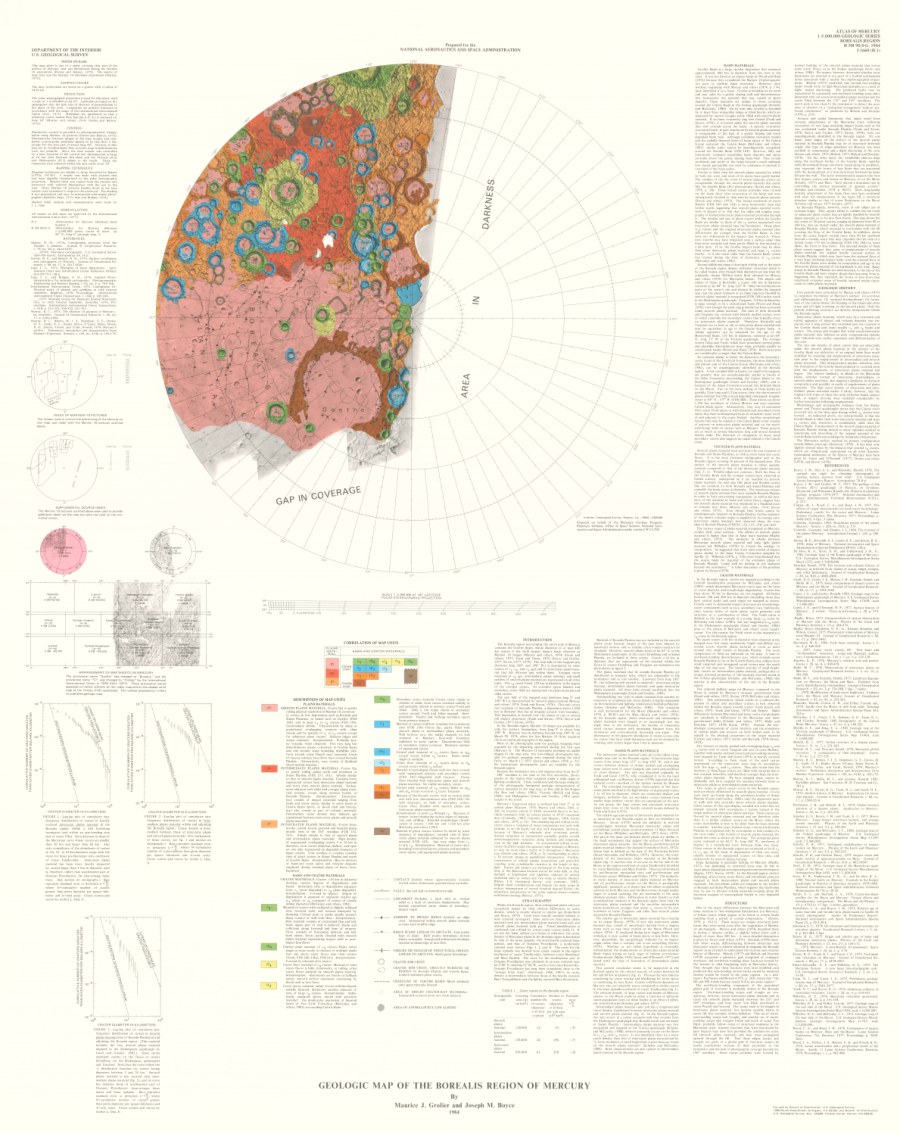 Geologic Map of the Borealis Region of Mercury