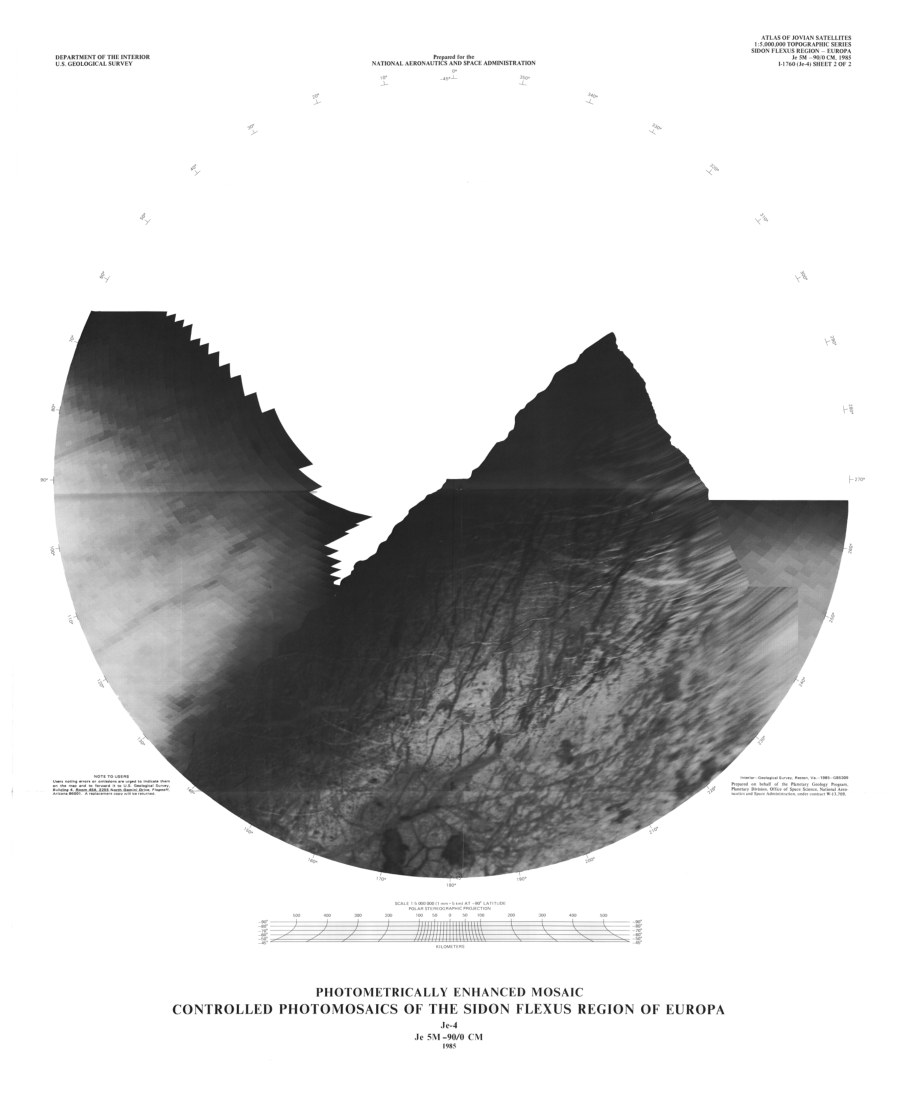 Controlled Photomosaics of the Sidon Flexus Region of Europa