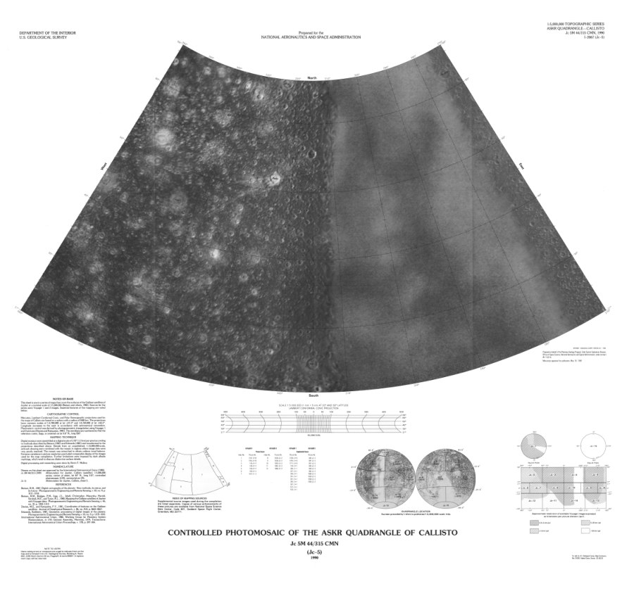 Controlled Photomosaic of the Askr Quadrangle of Callisto