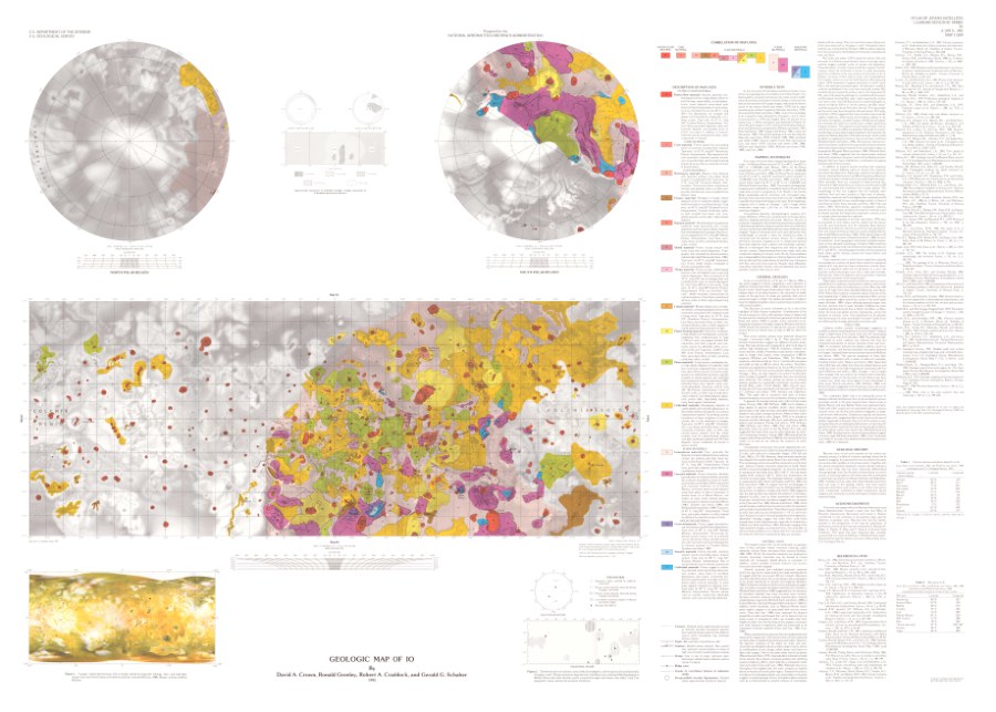Geologic Map of Io