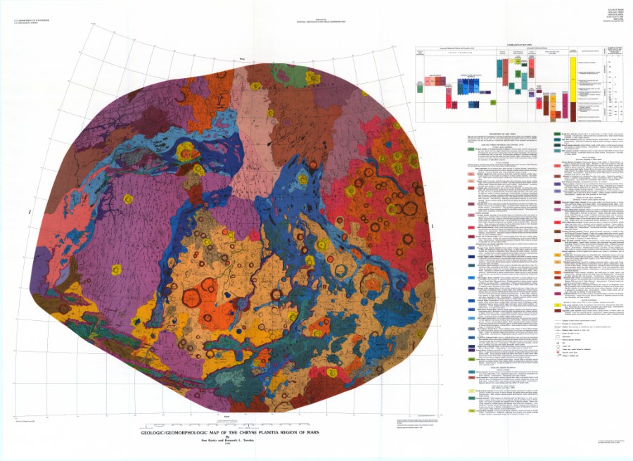 Geologic/Geomorphologic Map of the Chryse Planitia Region of Mars