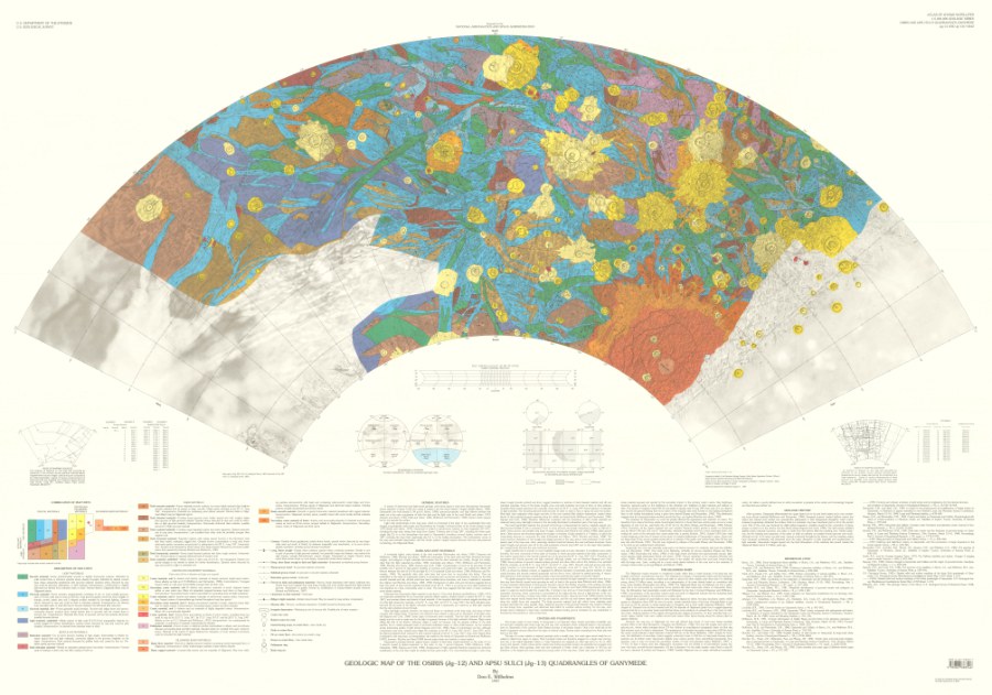 Geologic Map of the Osiris (Jg-12) and Apsu Sulci (Jg-13) Quadrangles of Ganymede