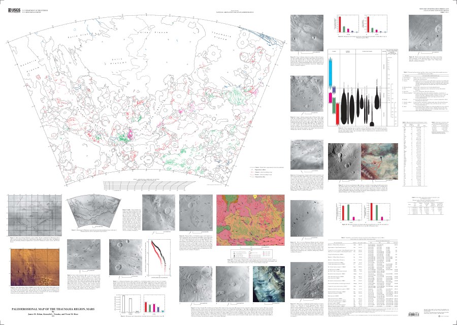 Geologic Map of the Thaumasia Region, Mars