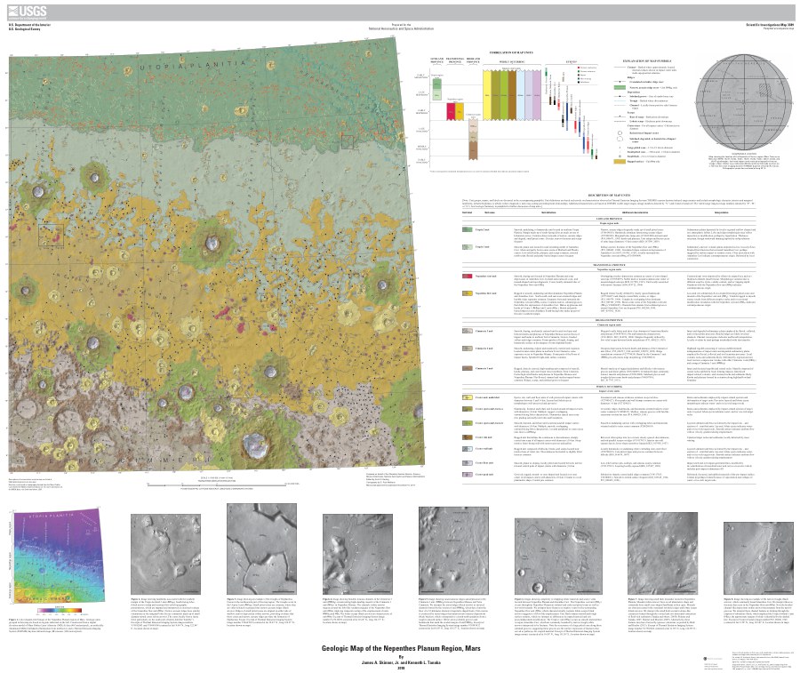 Geologic Map of the Nepenthes Planum Region, Mars